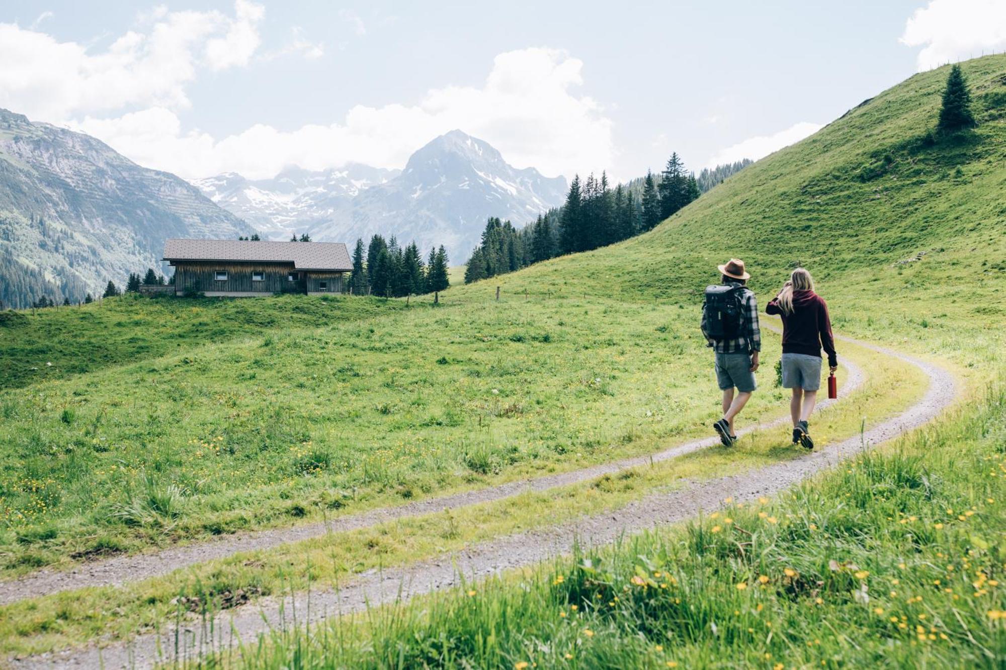 Hotel Auenhof Lech am Arlberg Bagian luar foto