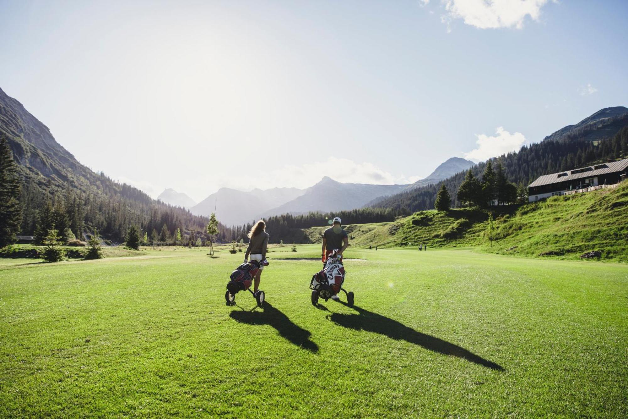 Hotel Auenhof Lech am Arlberg Bagian luar foto