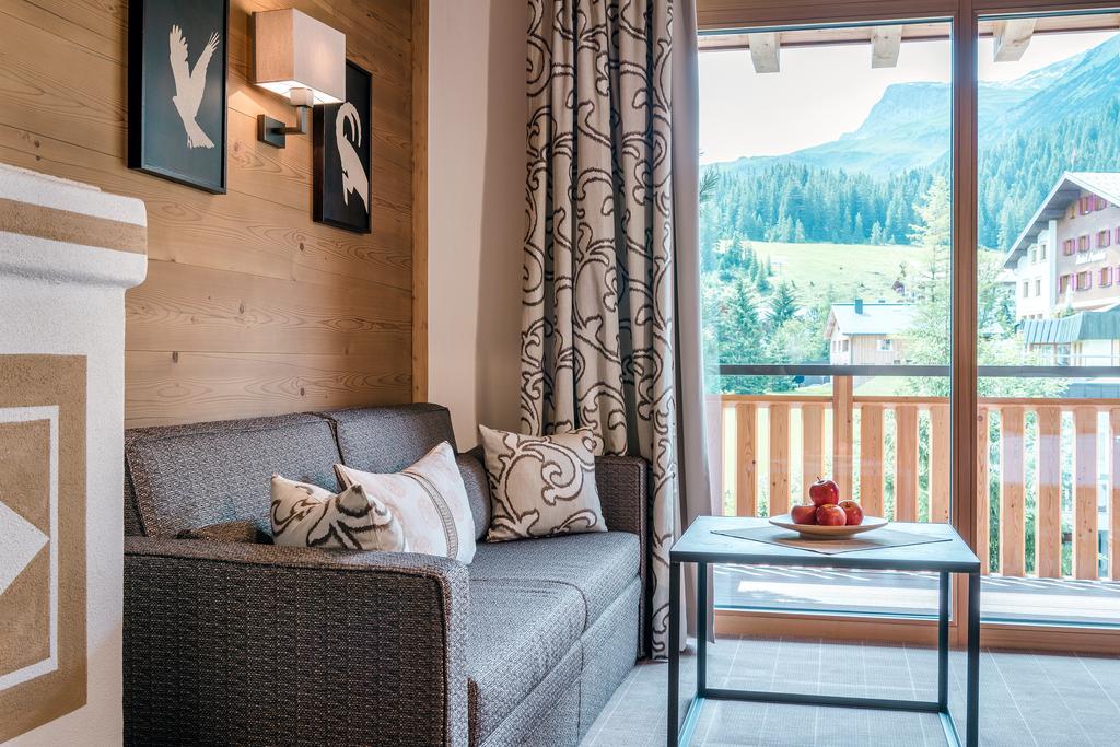 Hotel Auenhof Lech am Arlberg Bagian luar foto